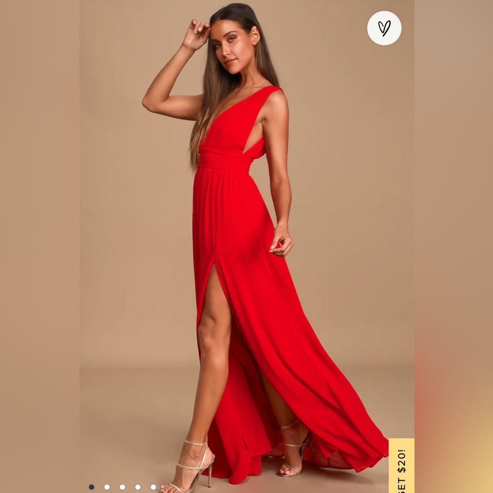 NWT Lulus Ted Gown